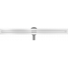Mexen Flat 360° Slim sukamas linijinis nutekėjimas 120 cm, baltas - 1241120