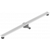 Mexen Flat 360° Slim linijinis rotacinis nutekėjimas 120 cm, Balta - 1241120