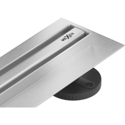 Mexen Flat 360° Slim linijinė sukamojo nutekėjimo sistema 80 cm, inox - 1041080