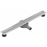 Mexen Flat 360° Slim pasukamas linijinis nutekėjimas 70 cm, inox - 1041070