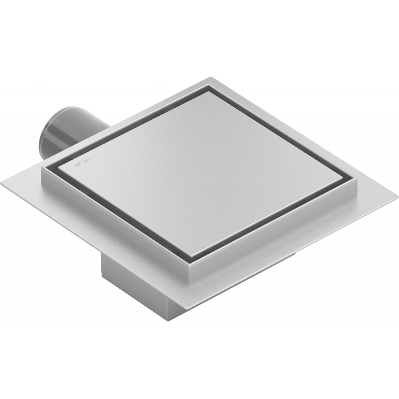 Mexen Flat-Q M13 grindų kvadratinis nuotekų kanalas 12 x 12 cm, nerūdijantis plienas - 1010012