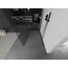 Mexen Kioto Walk-in dušo siena 130 x 75 cm, skaidri, šaudyta ginklo pilka - 800-130-212-66-00-075