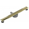 Mexen Flat 360° Slim 60 cm ilgio, auksinė rotacinė linijinė nutekėjimo sistema - 1541060
