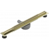 Mexen Flat 360° Slim linijinis rotacinis nutekėjimas 60 cm, Auksinė - 1541060