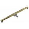 Mexen Flat 360° Slim linijinis rotacinis nutekėjimas 90 cm, Auksinė - 1541090