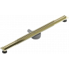 Mexen Flat 360° Slim pasukamas linijinis nutekėjimas 80 cm, auksinis - 1541080
