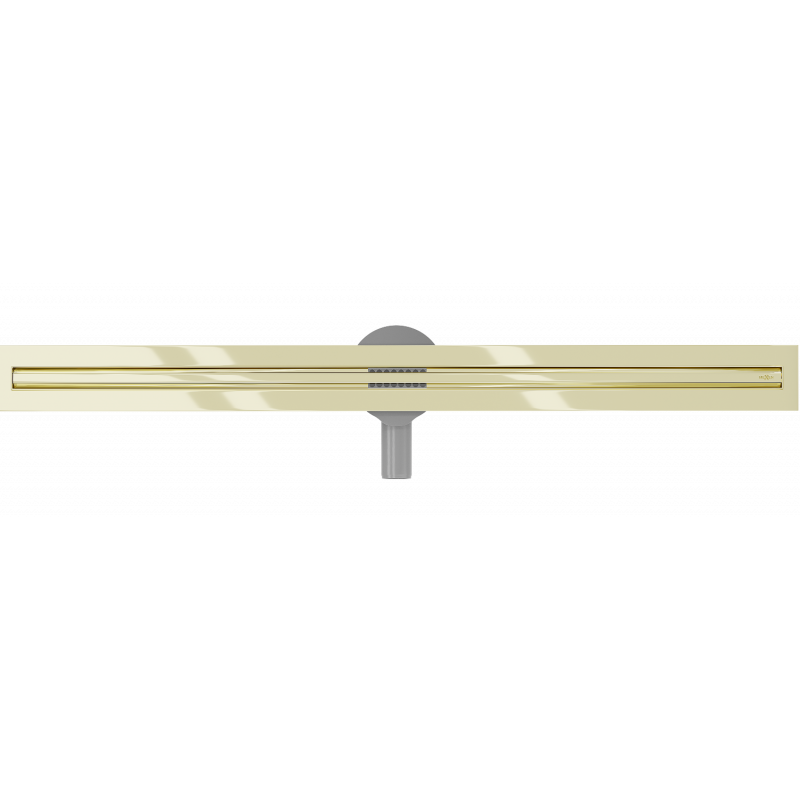 Mexen Flat 360° Slim pasukamas linijinis nutekėjimas 80 cm, auksinis - 1541080