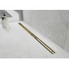 Mexen Flat 360° Slim linijinis pasukamas latakas 80 cm, auksinis - 1541080