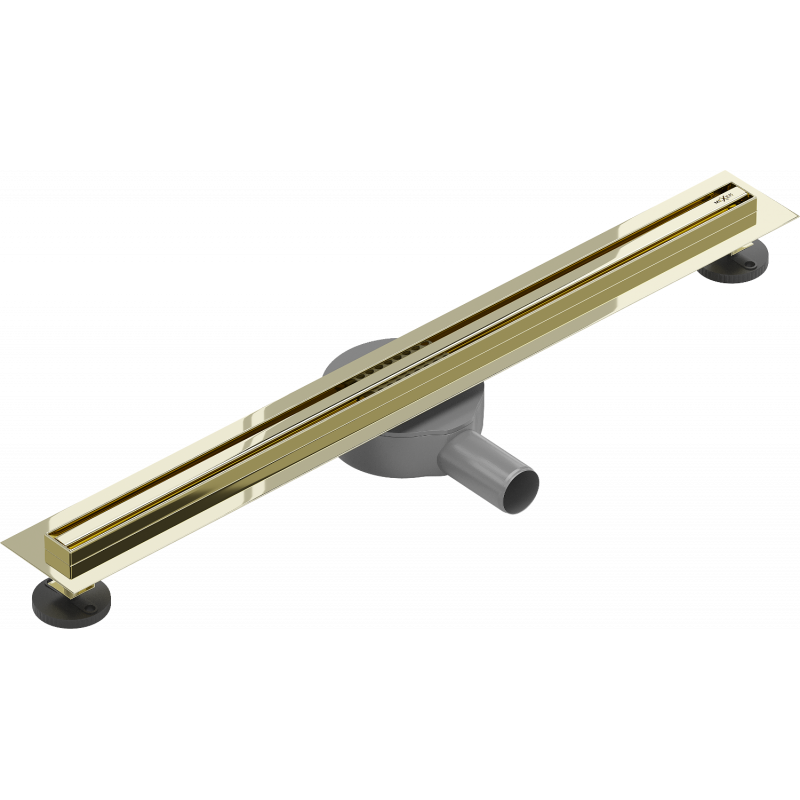 Mexen Flat 360° Slim sukamasis linijinis nutekėjimas 70 cm, auksinis - 1541070