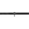 Mexen Flat 360° Slim linijinis rotacinis nutekėjimas 120 cm, Juoda - 1741120