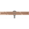 Mexen Flat 360° Slim besisukantis linijinis nutekėjimas 60 cm, rožinis auksas - 1641060