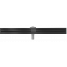 Mexen Flat 360° Slim linijinis rotacinis nutekėjimas 90 cm, Juoda - 1741090