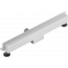 Mexen Flat Wall 2in1 sieninis linijinis nutekėjimas 60 cm, Chromo - 1030060