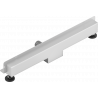 Mexen Flat Wall 2-in-1 sieninis linijinis nutekėjimas, 70 cm, inox - 1030070