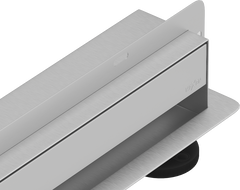 Mexen Flat Wall sieninis linijinis nutekėjimas 2w1 110 cm, nerūdijantis plienas - 1030110