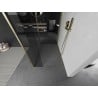 Mexen Kioto Dušo sienelė Walk-in 135 x 100 x 30 cm, skaidri, auksinė šveitimo - 800-135-100-221-55-00-030