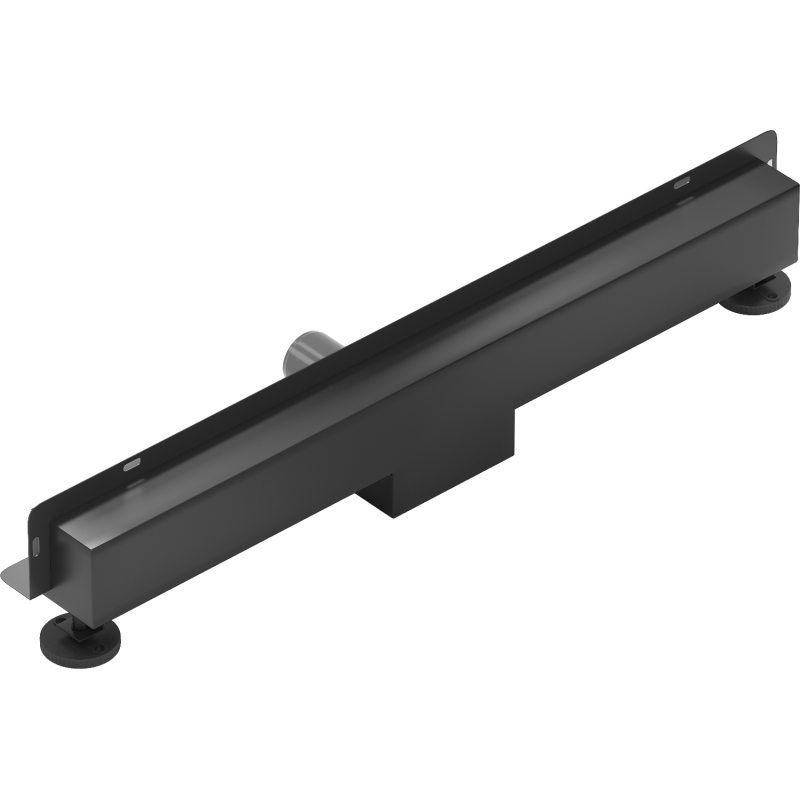 Mexen Flat Wall linijinio tipo sieninis nubėgimas 2w1, 70 cm, juodas - 1730070