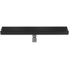 Mexen Flat Wall sieninis linijinis nutekėjimas 2 viename, 80 cm, juodas - 1730080