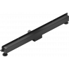 Mexen Flat Wall linijinis sieninis nutekėjimas 2 in 1, 100 cm, juodas - 1730100