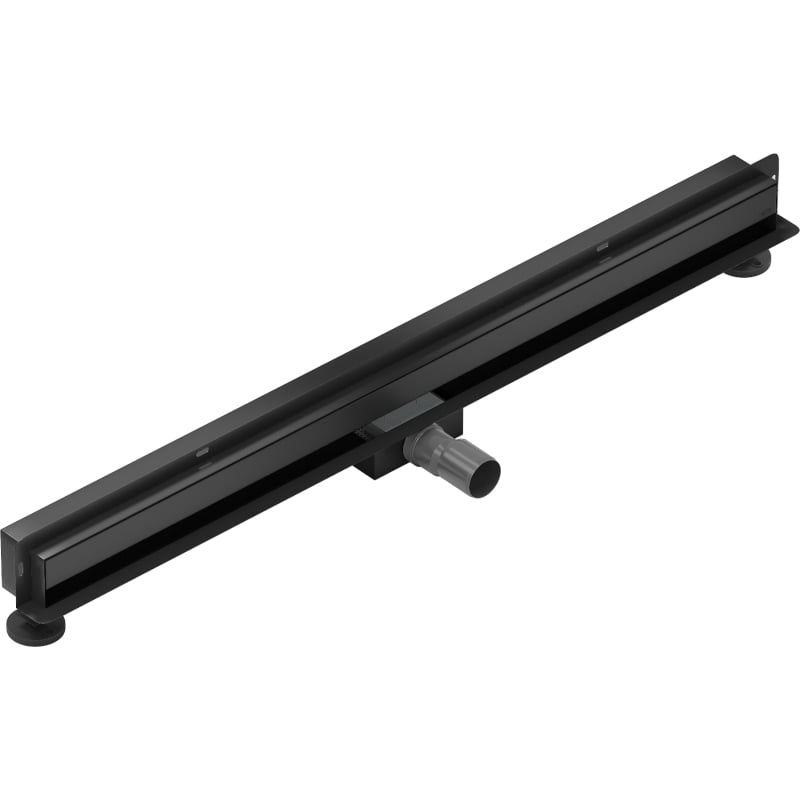 Mexen Flat Wall linijinis sieninis nutekėjimas 2 in 1, 100 cm, juodas - 1730100