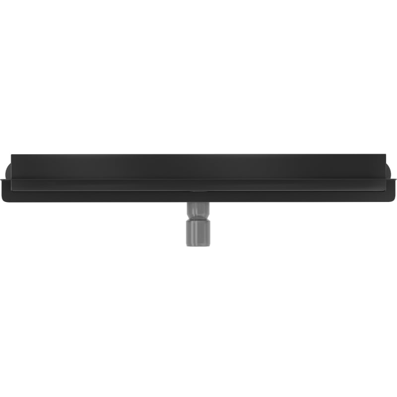 Mexen Flat Wall linijinis sieninis nutekėjimas 2 in 1, 100 cm, juodas - 1730100