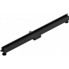Mexen Flat Wall sieninis linijinis nutekėjimas 2in1 110 cm, juodas - 1730110