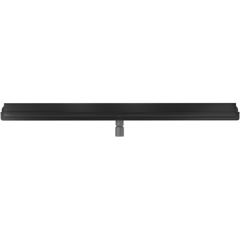 Mexen Flat Wall sieninis linijinis latakas 2 iš 1, 120 cm, juodas - 1730120