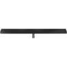 Mexen Flat Wall sieninis linijinis latakas 2 iš 1, 120 cm, juodas - 1730120