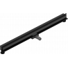 Mexen Flat Wall sieninis linijinis latakas 2 iš 1, 120 cm, juodas - 1730120