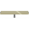 Mexen Flat Wall sieninis linijinis nutekėjimas 2 viename 60 cm, auksinis - 1530060