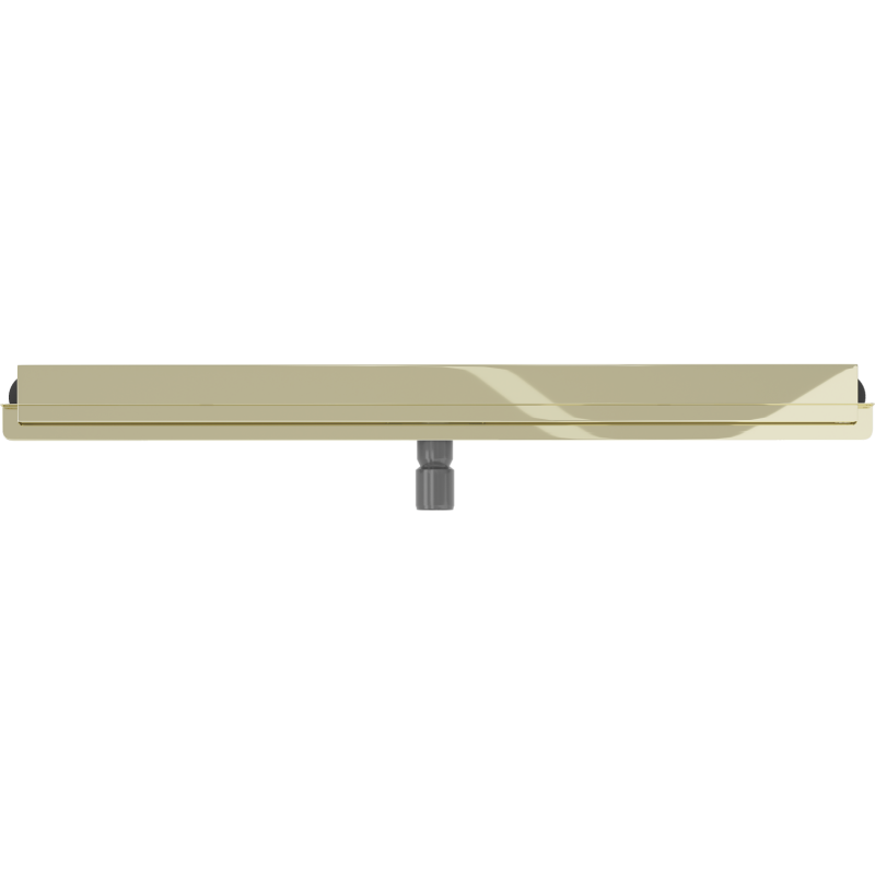 Mexen Flat Wall sieninis linijinis nutekėjimas 2 viename, 80 cm, auksinis - 1530080