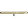 Mexen Flat Wall 2in1 sieninis linijinis nutekėjimas 80 cm, Auksinė - 1530080
