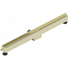 Mexen Flat Wall sieninis linijinis nutekėjimas 2 viename, 80 cm, auksinis - 1530080