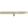 Mexen Flat Wall sieninis linijinis nutekamasis 2 viename 100 cm, auksinis - 1530100