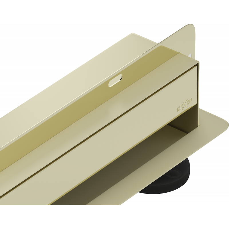 Mexen Flat Wall linijinio nutekėjimo sieninis 2w1 100 cm, auksinis - 1530100