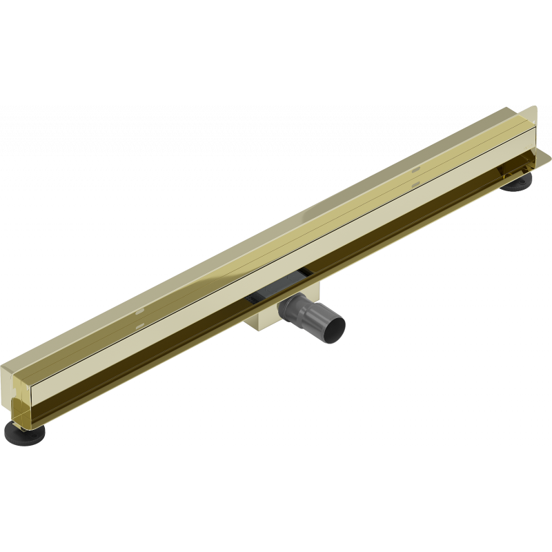 Mexen Flat Wall sieninis linijinis nutekamasis 2 viename 100 cm, auksinis - 1530100