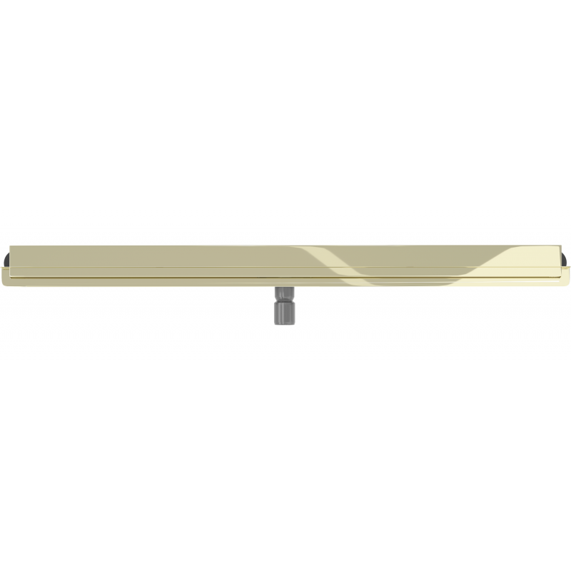 Mexen Flat Wall sieninis linijinis nutekėjimas 2in1 120 cm, auksinis - 1530120