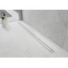 Mexen Flat 360° Slim linijinis sukamasis nutekėjimas 90 cm, baltas - 1241090