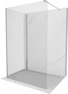 Mexen Kioto dušo sienelė Walk-in 120 x 70 cm, skaidri, šlifuotas nikelis - 800-120-212-97-00-070