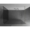 Mexen Kioto dušo sienelė Walk-in 120 x 70 cm, skaidri, šlifuotas nikelis - 800-120-212-97-00-070