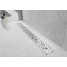 Mexen Flat 360° M12 pasukama linijinė drena 90 cm, inox - 1021090-40