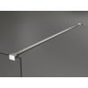 Mexen Kioto dušo siena Walk-in 130 x 95 cm, skaidrus, šlifuotas nikelis - 800-130-212-97-00-095
