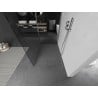 Mexen Kioto Walk-in dušo sienelė 130 x 100 cm, skaidri, šlifuotas nikelis - 800-130-212-97-00-100
