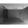 Mexen Kioto Walk-in dušo sienelė 130 x 100 cm, skaidri, šlifuotas nikelis - 800-130-212-97-00-100