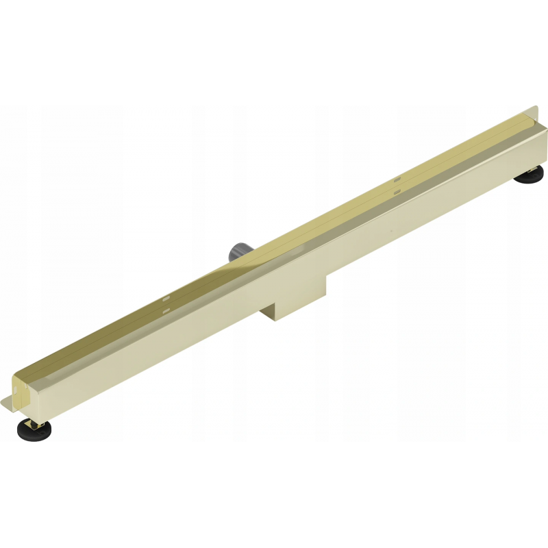 Mexen Flat Wall sieninis linijinis nutekėjimas 2in1 120 cm, auksinis - 1530120