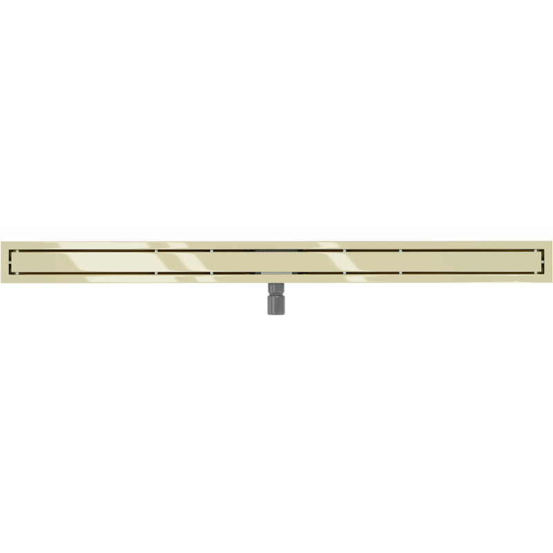 Mexen Flat M13 linijinio nutekėjimo sistema 2in1 110 cm, auksinė - 1510110