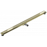 Mexen Flat M13 linijinio nutekėjimo sistema 2in1 110 cm, auksinė - 1510110