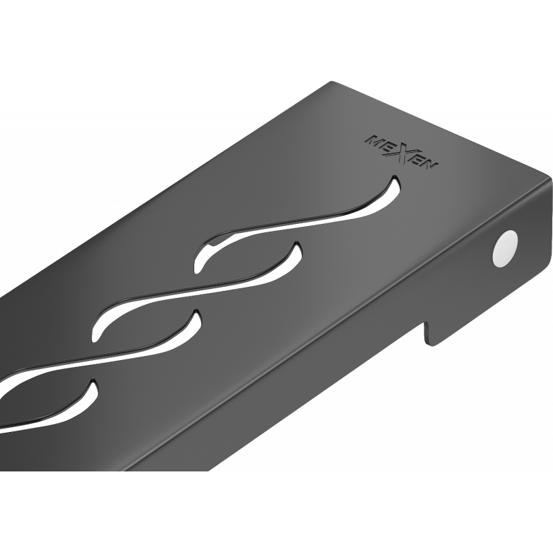 Mexen Flat M18 linijinio nutekėjimo dangtelis 70 cm, juodas - 1723070