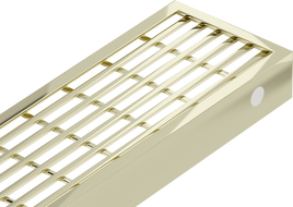 Mexen Flat M33 linijinio nutekėjimo dangtis 50 cm, auksinis - 1533050