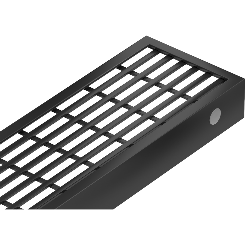 Mexen Flat M33 dangtelis linijiniam nutekėjimui 90 cm, juodas - 1733090